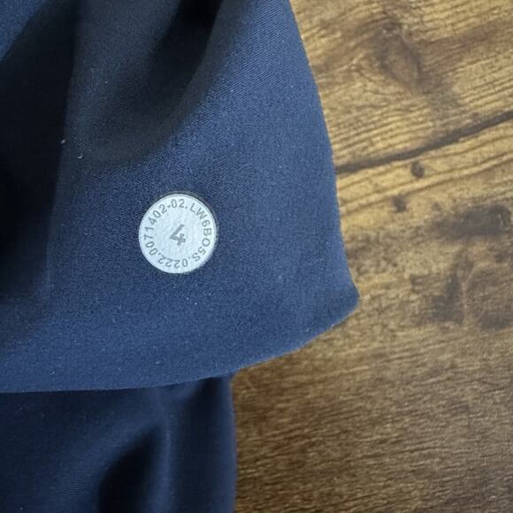 Lululemon Womens Keep Moving Jogger Size 4 Navy Pull On Drawstring Waist Travel - Picture 5 of 5